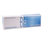 Full carton with 10 packs of BB Full cigarettes, white background