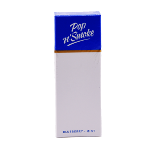 Pack of Pop N’ Smoke Blueberry Mint Cigarettes