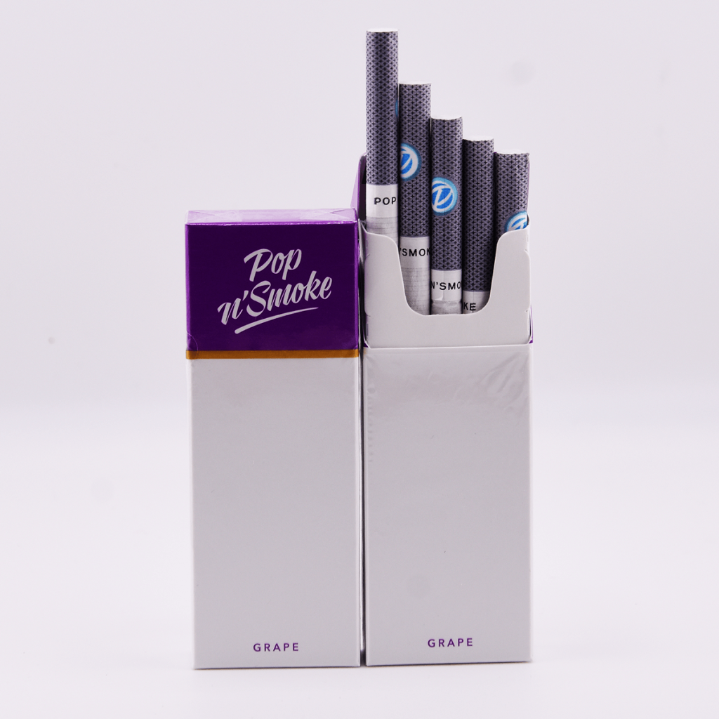 P-N-Smoke-Grape-5 – Smokeway Two Packs of Pop N’ Smoke Grape Cigarettes