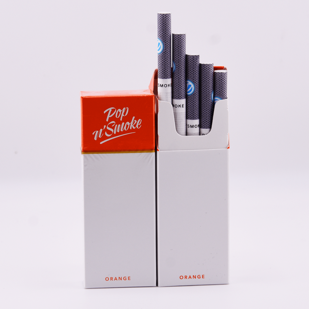 P-N-Smoke-Orange-5 – Smokeway Two Packs of Pop N’ Smoke Orange Cigarettes