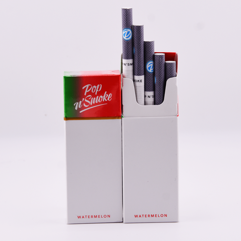Two Packs of Pop N’ Smoke Watermelon Cigarettes