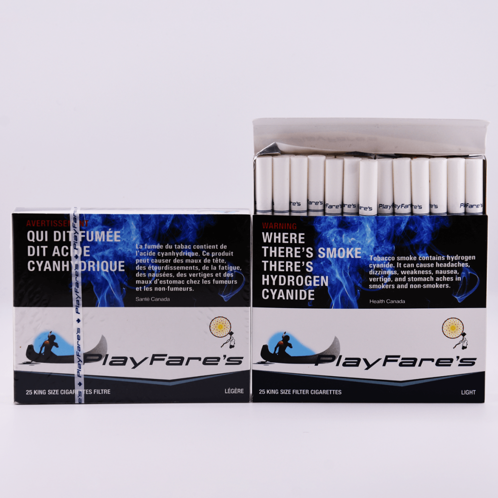 Playfares-Light-New-1 – Smokeway Two Playfare's light cigarettes packs of 25