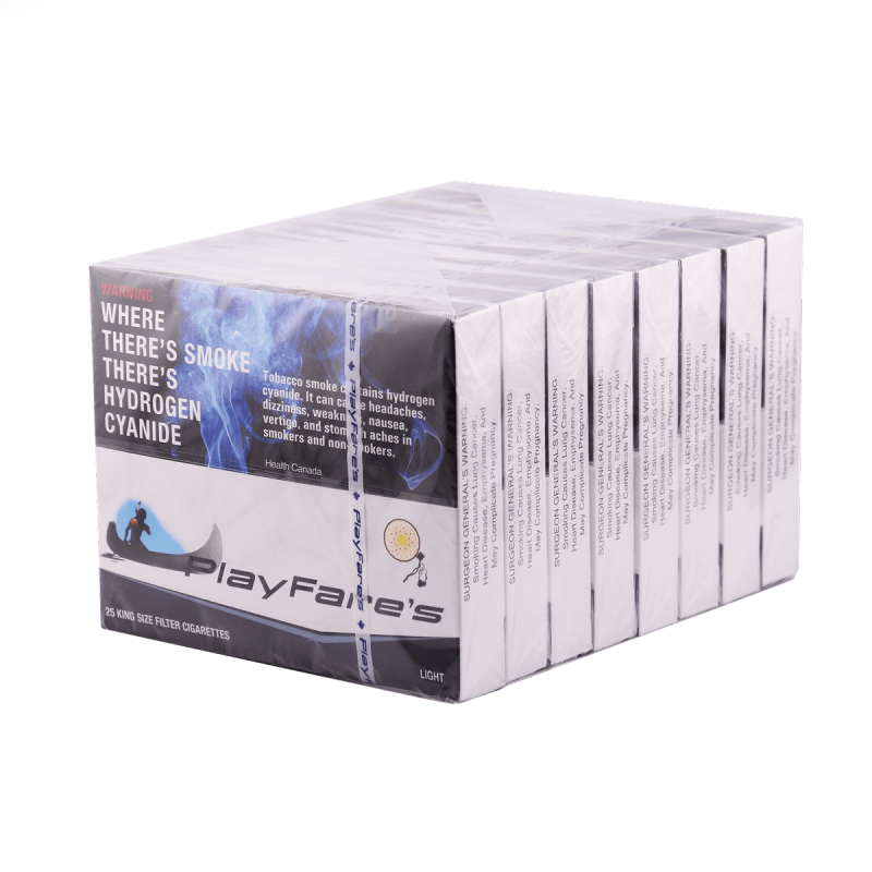 Playfare's light cigarettes pack of 25