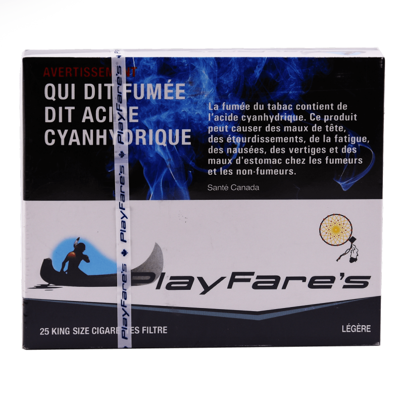 Playfare's light cigarettes pack of 25