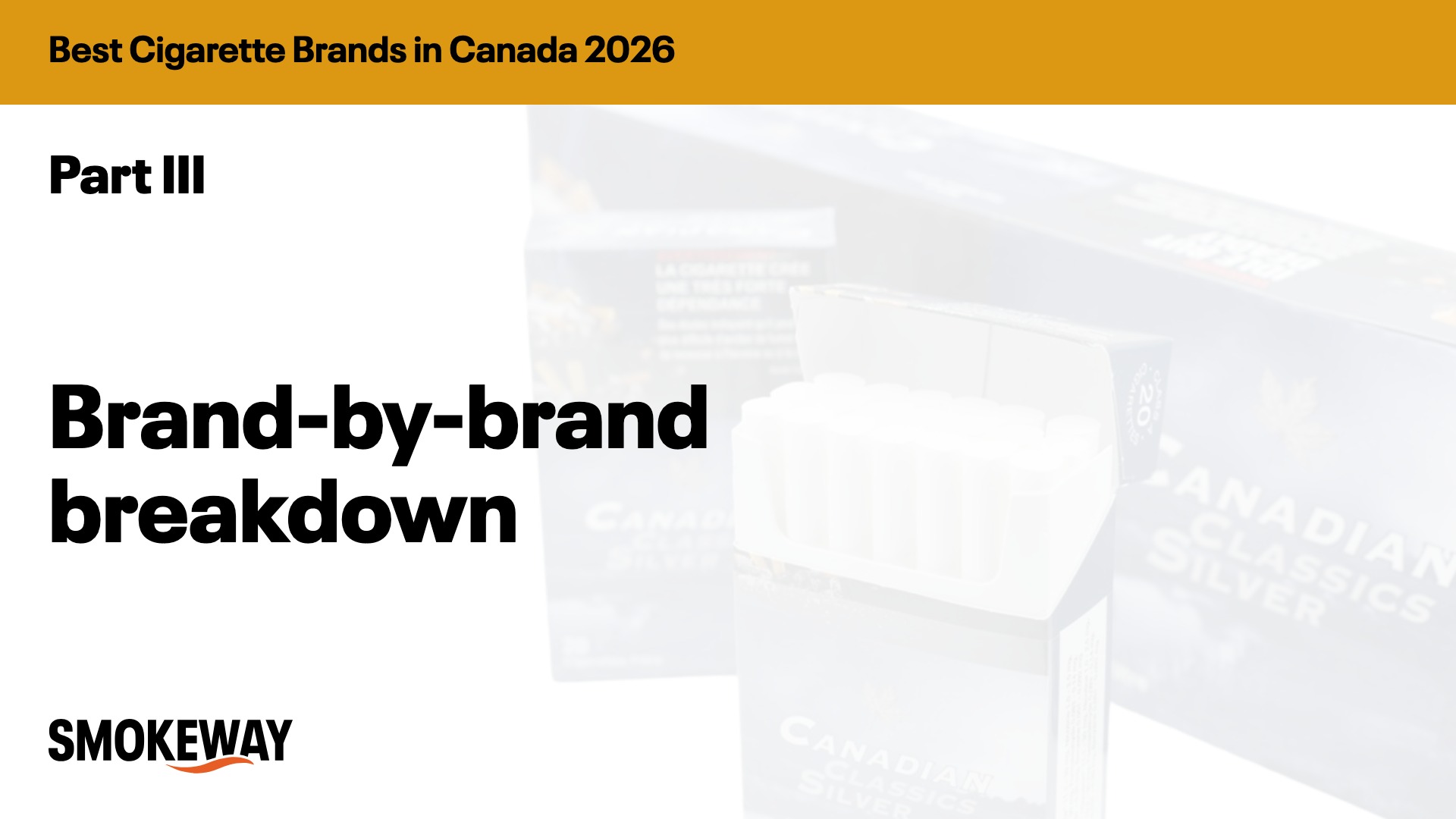 Brand-by-brand breakdown