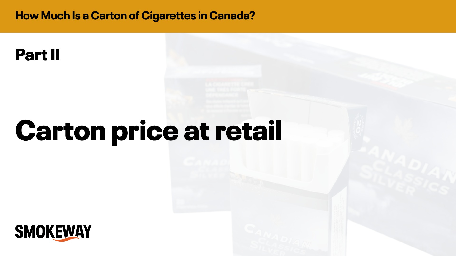 Carton price at retail