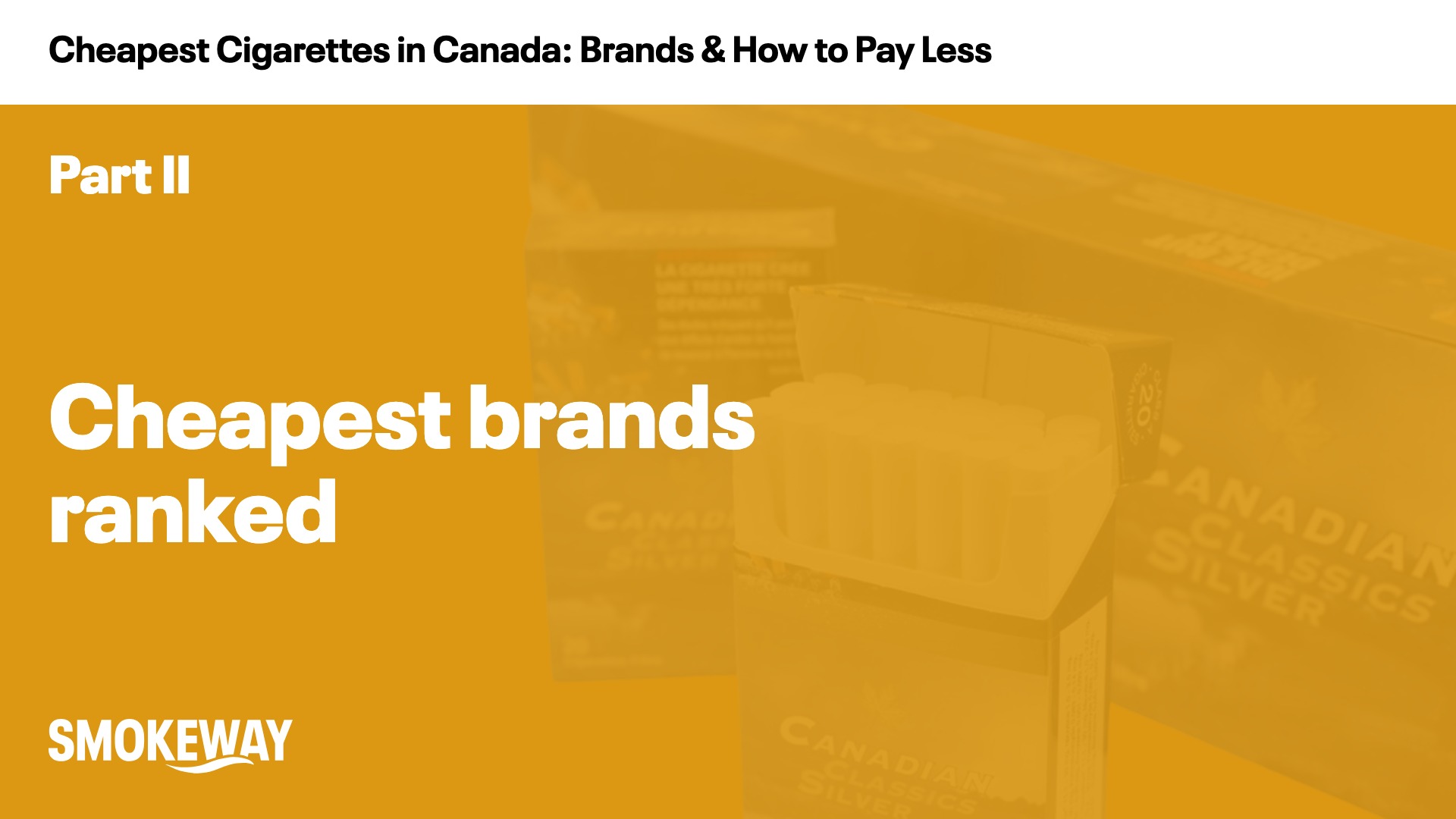 Cheapest brands ranked