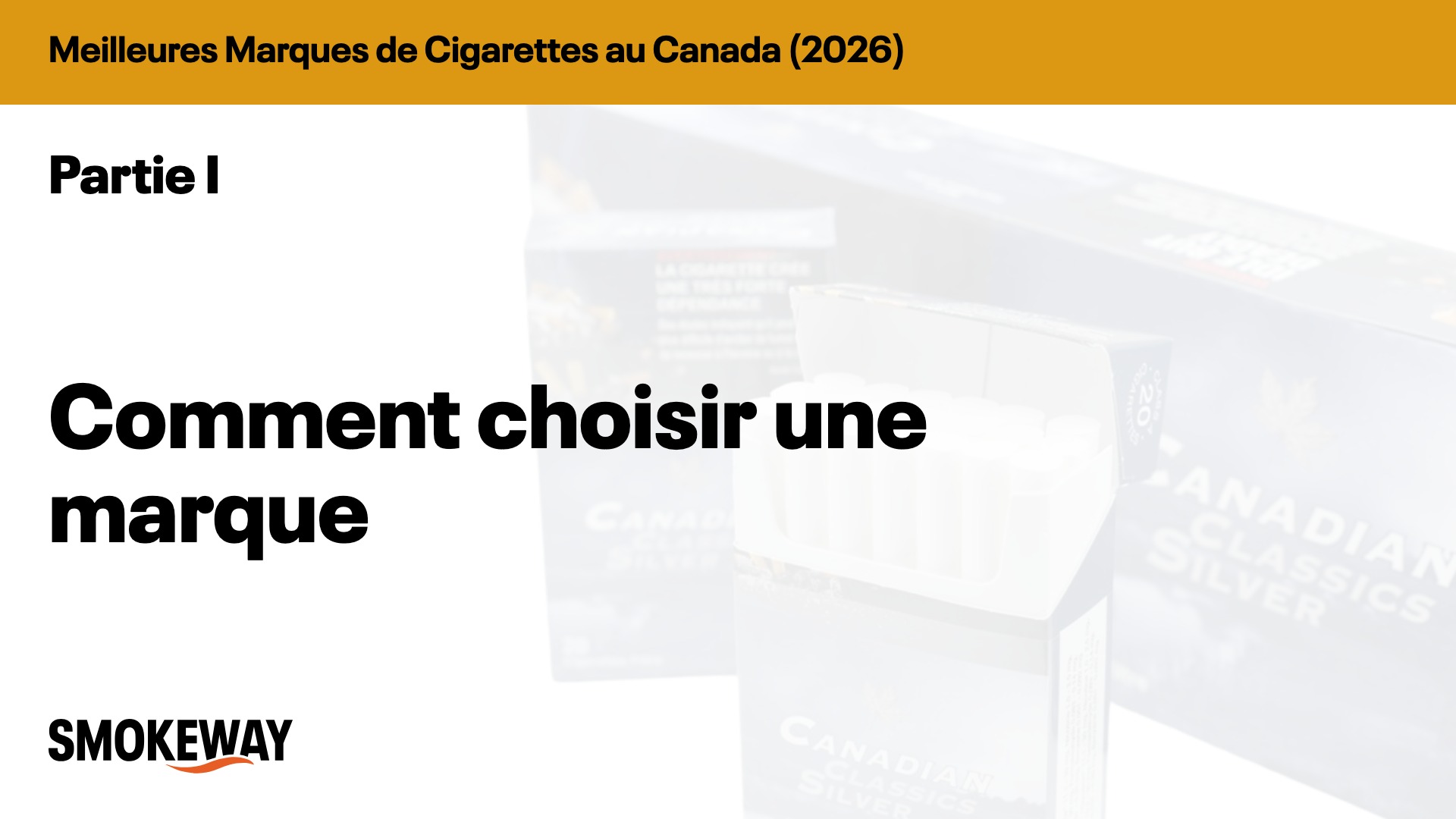 Comment choisir une marque