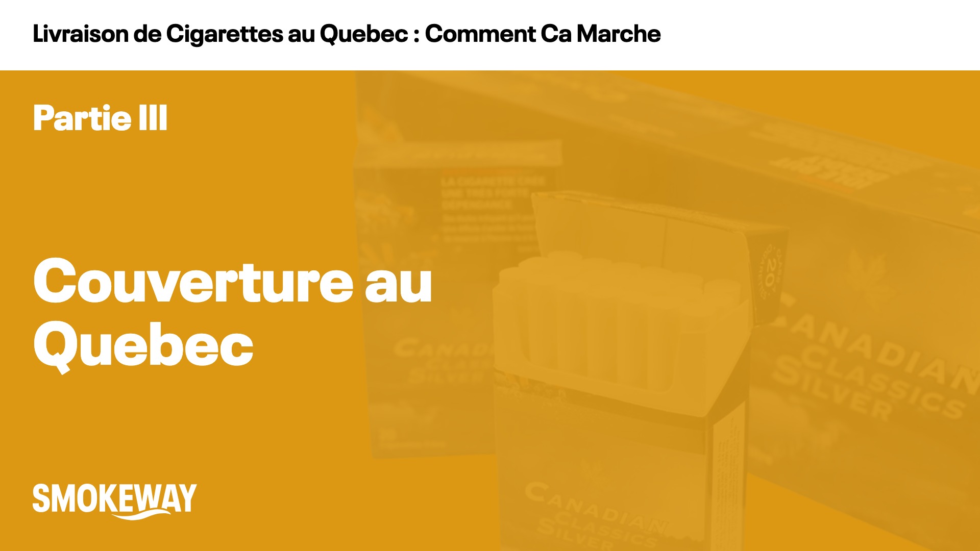 Couverture au Quebec