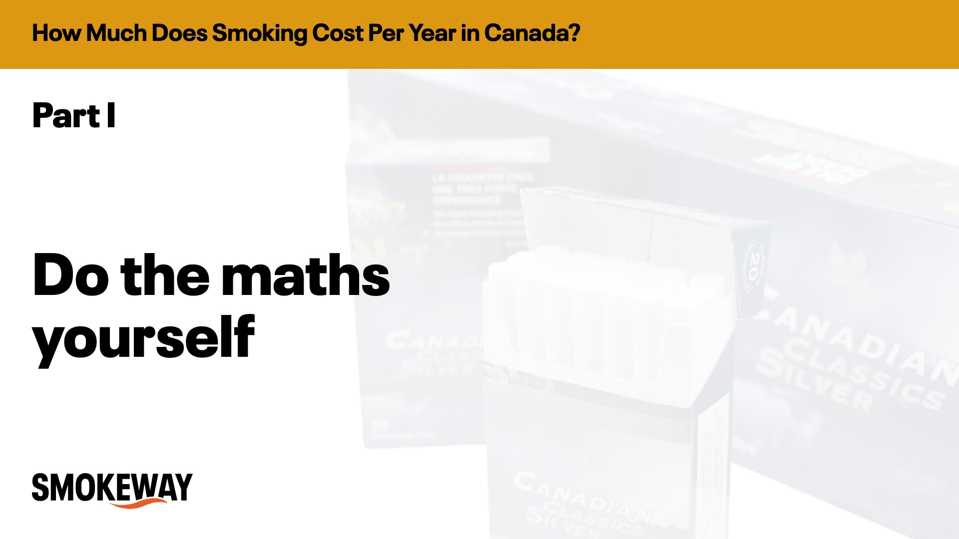 Do the maths yourself