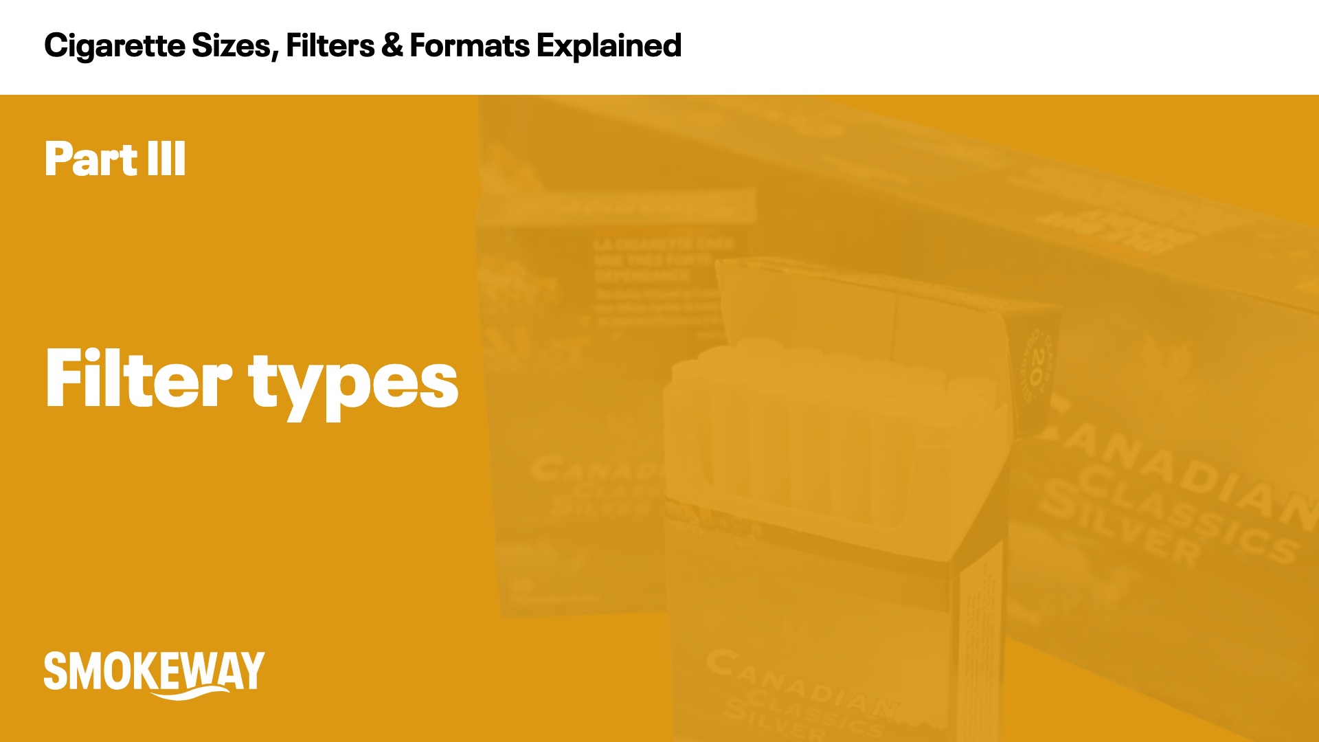 Filter types