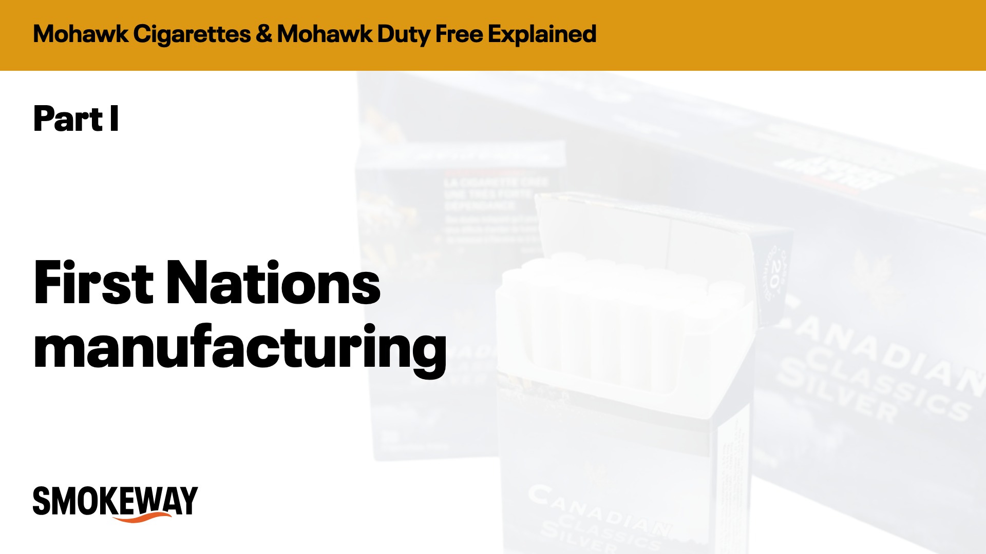 First Nations manufacturing