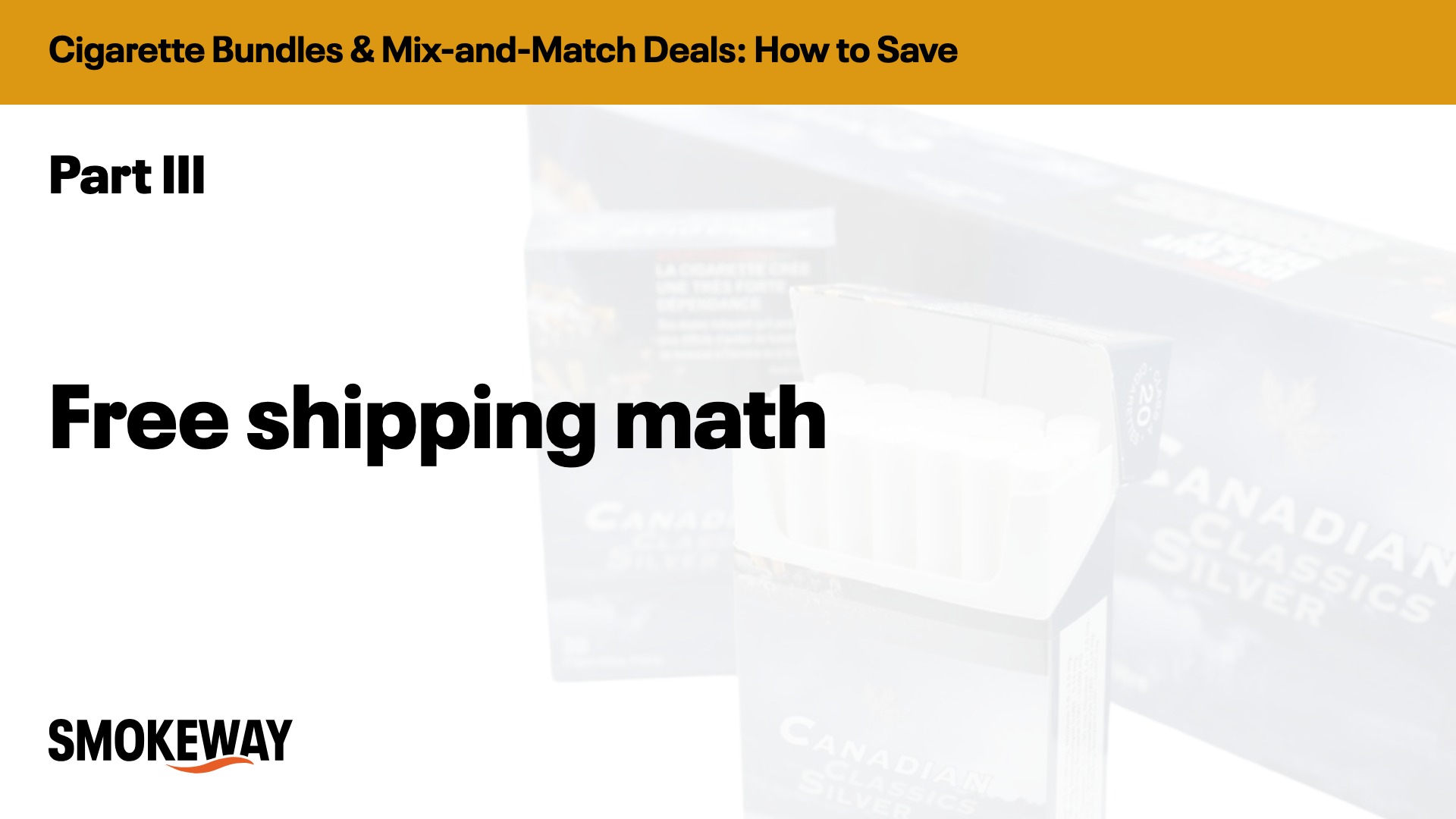 Free shipping math