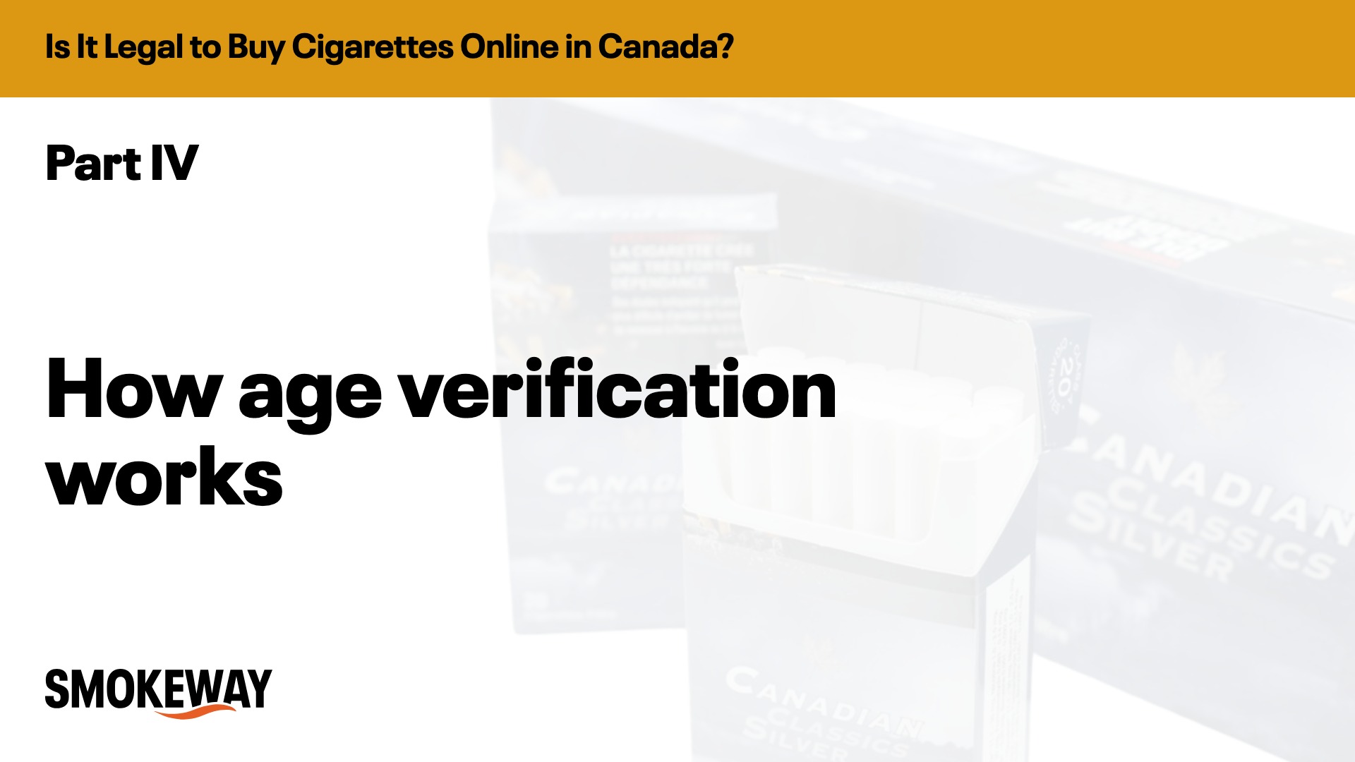 How age verification works