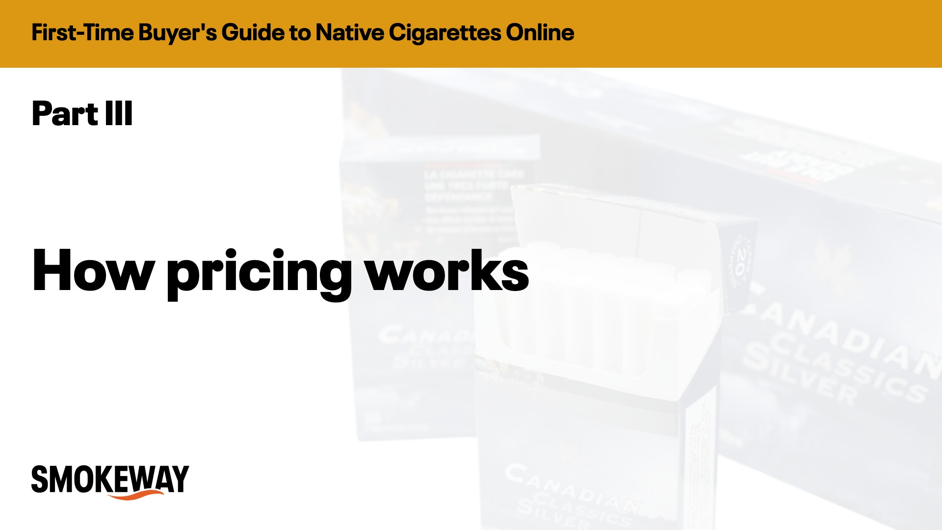 How pricing works
