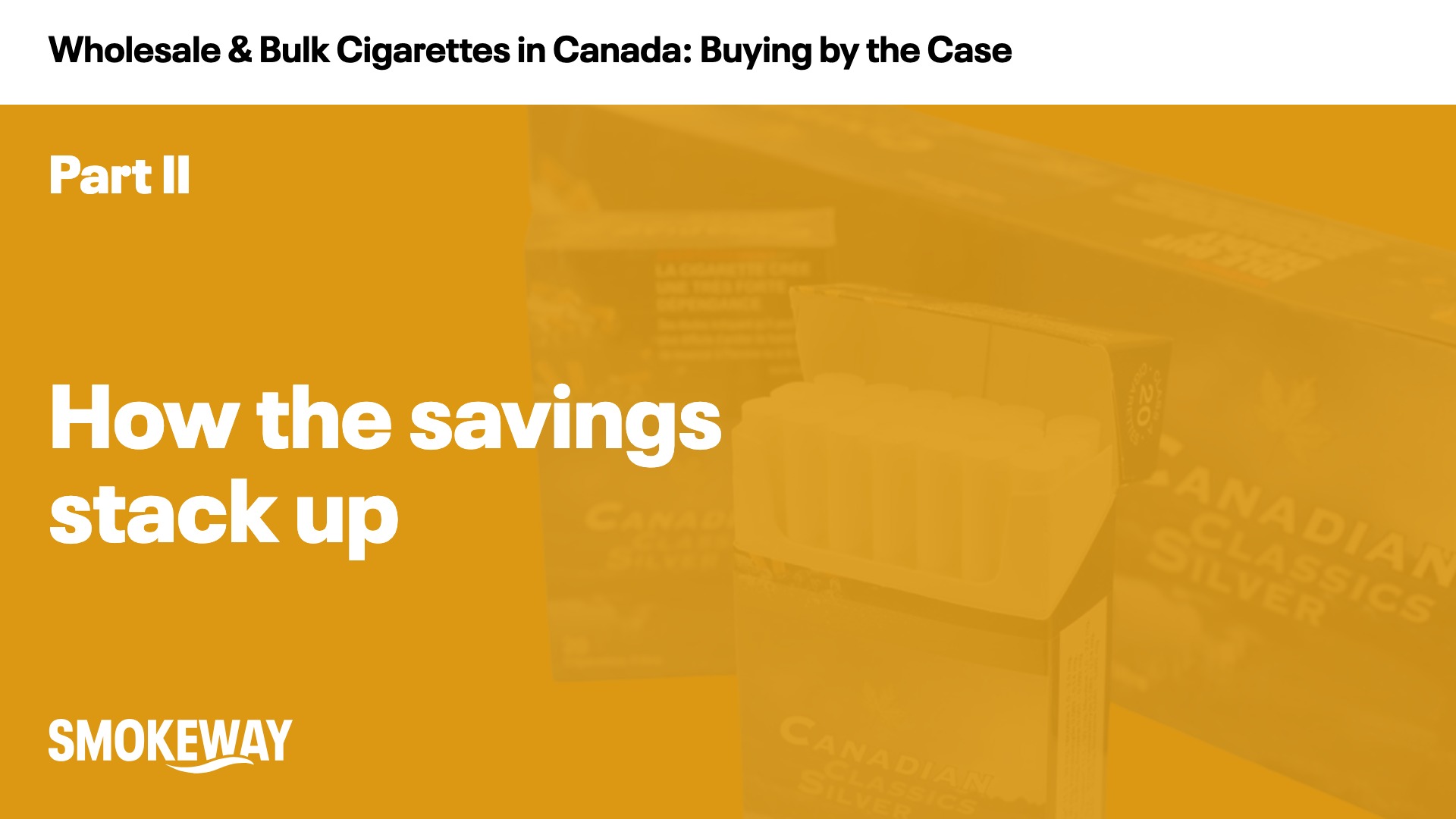 How the savings stack up