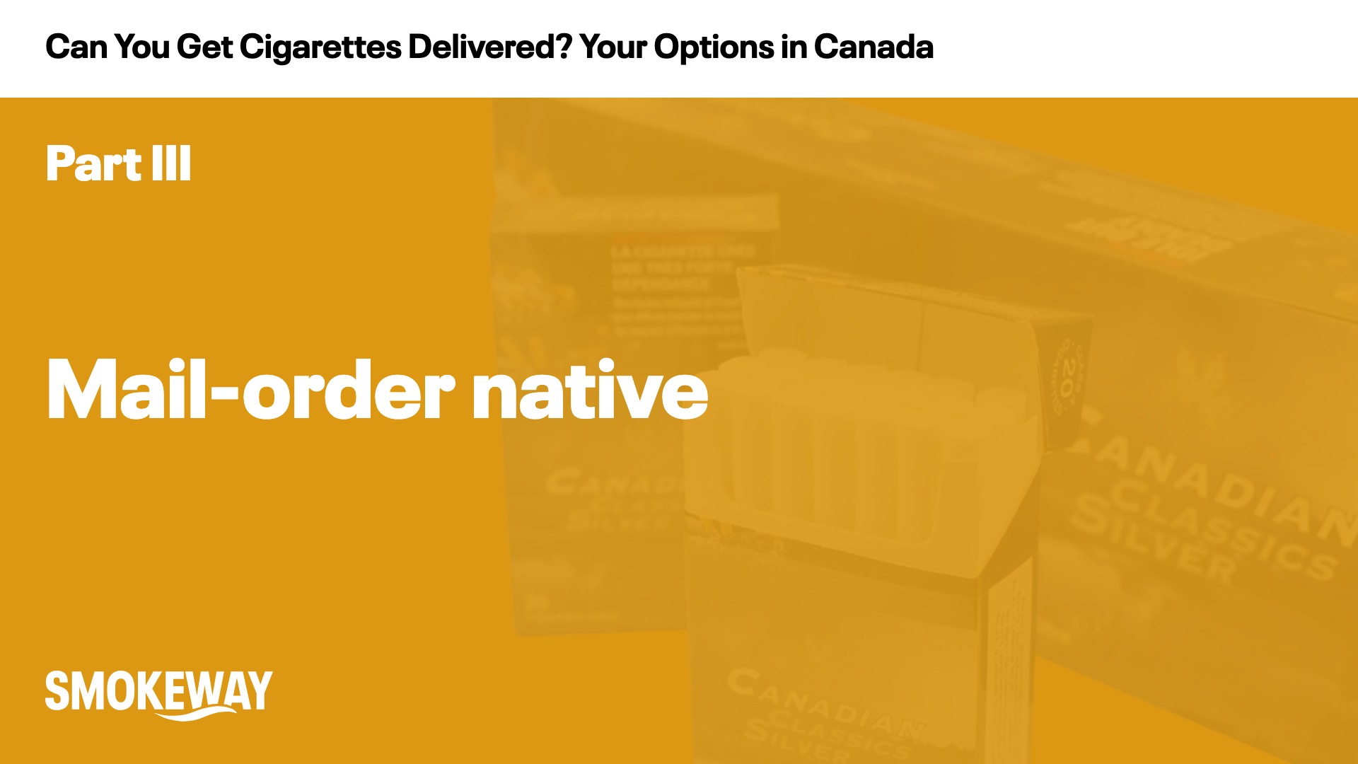 Mail-order native