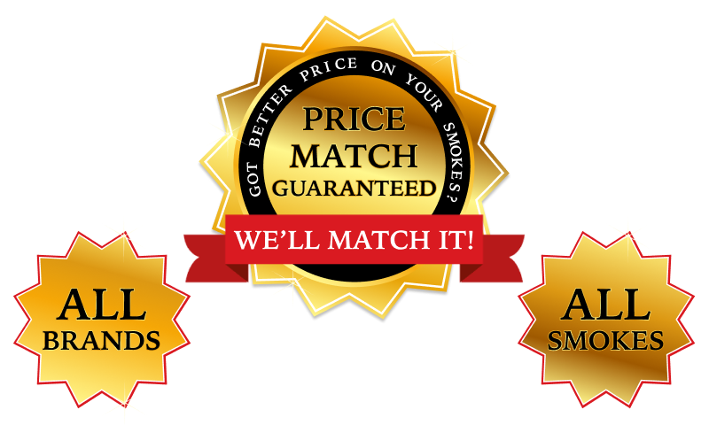 price-match-guaranteed-on-discount-cigarettes-in-canada-badge (1) - Smokeway 3 gold badges highlighting guaranteed price match on native cigarettes of all brands and all smokes