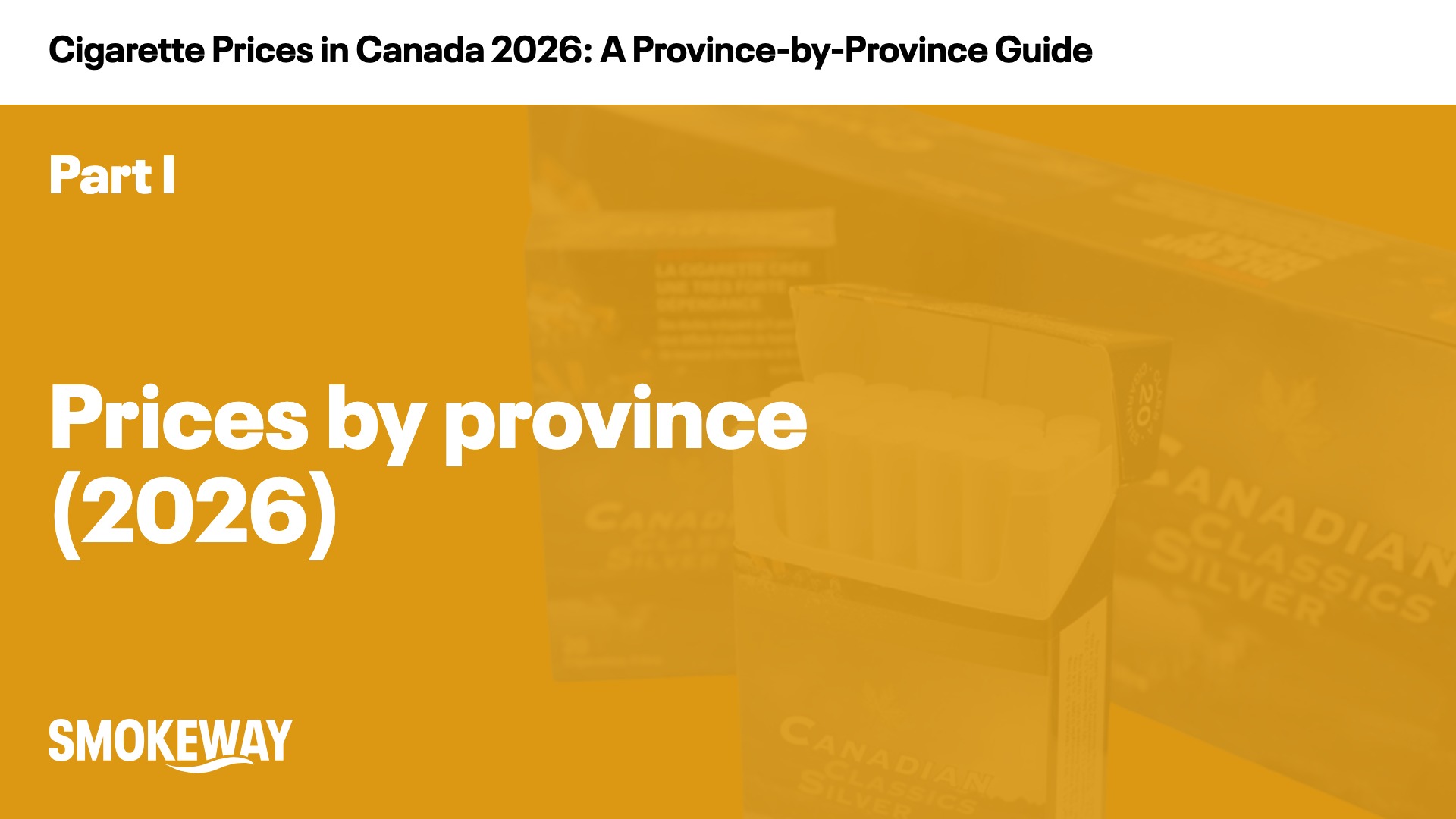 Prices by province (2026)