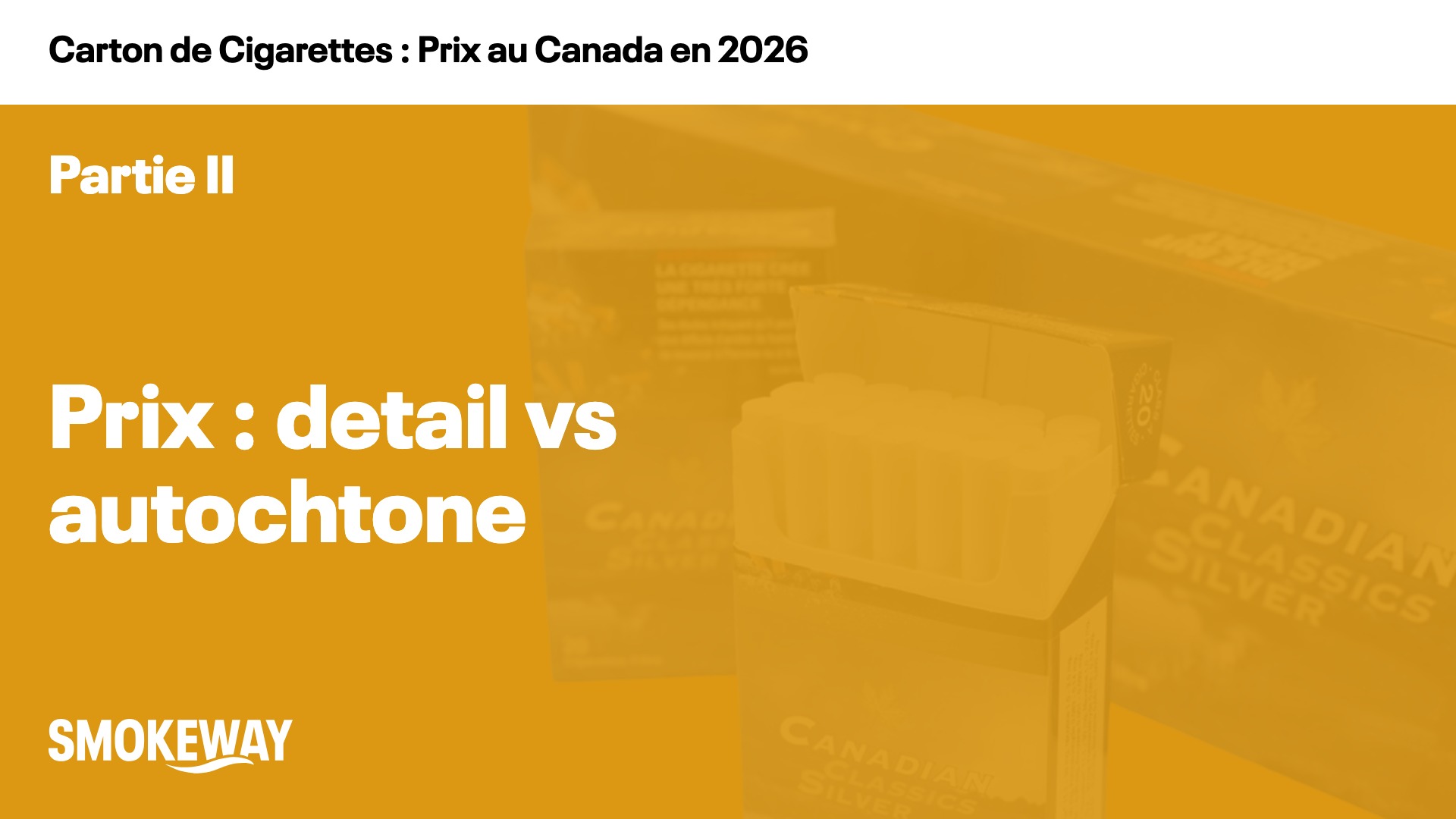 Prix : detail vs autochtone