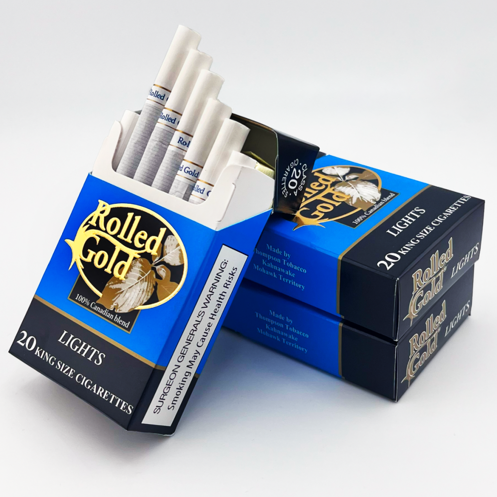rolled gold lights cigarettes online - Smokeway rolled gold lights cigarettes pack