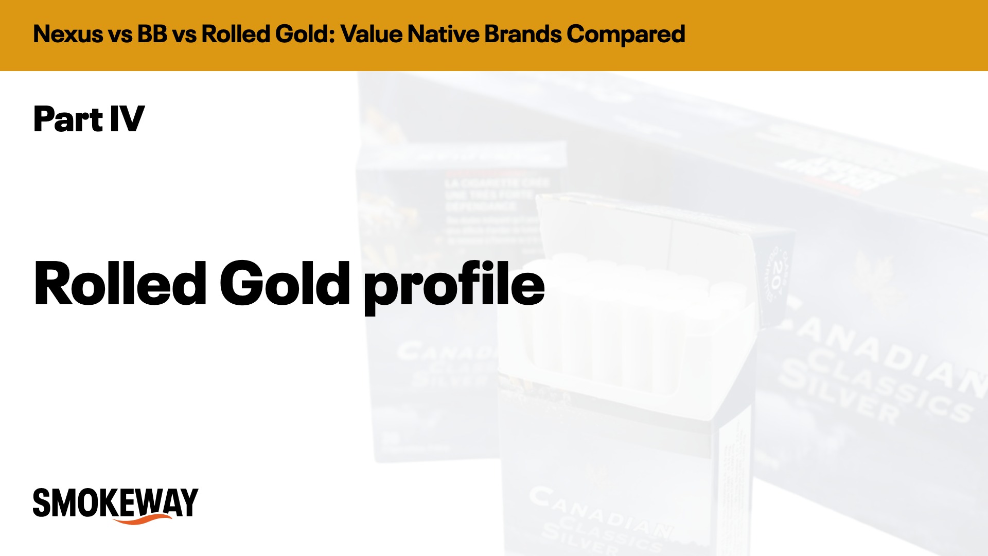 Rolled Gold profile