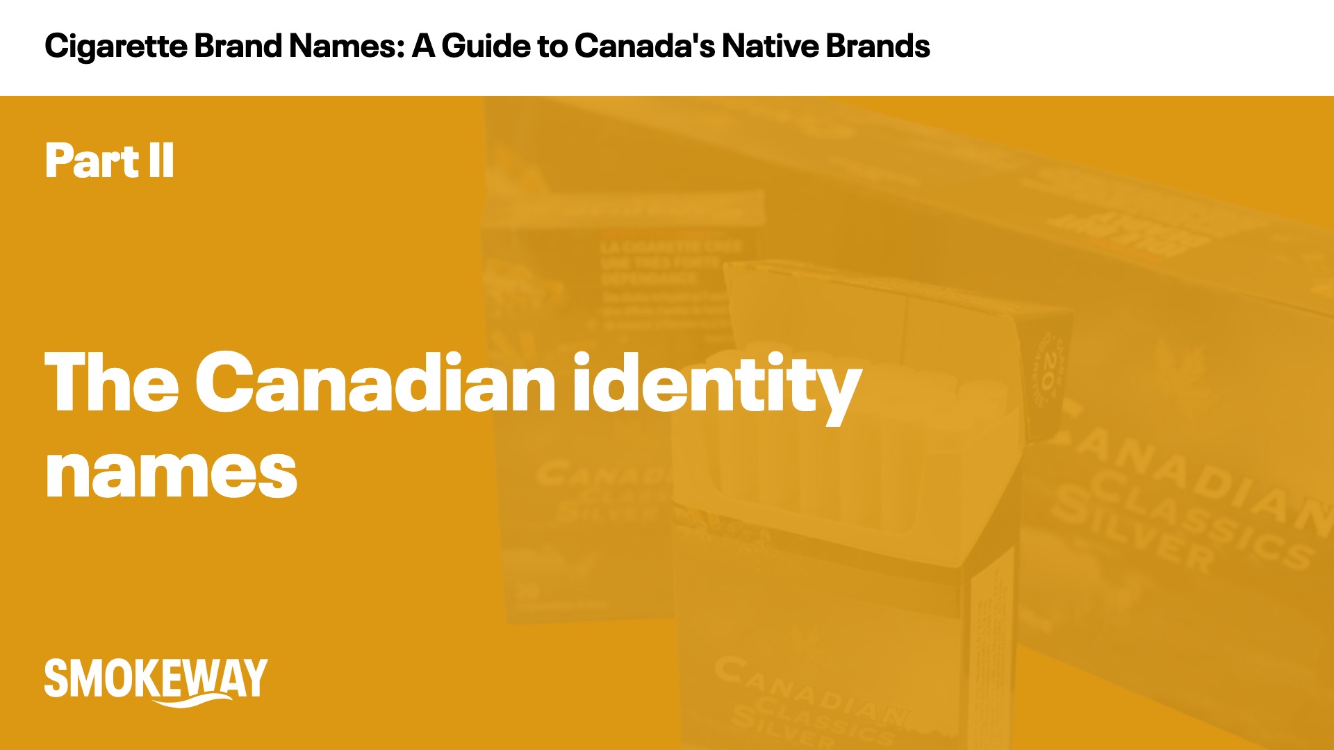 The Canadian identity names