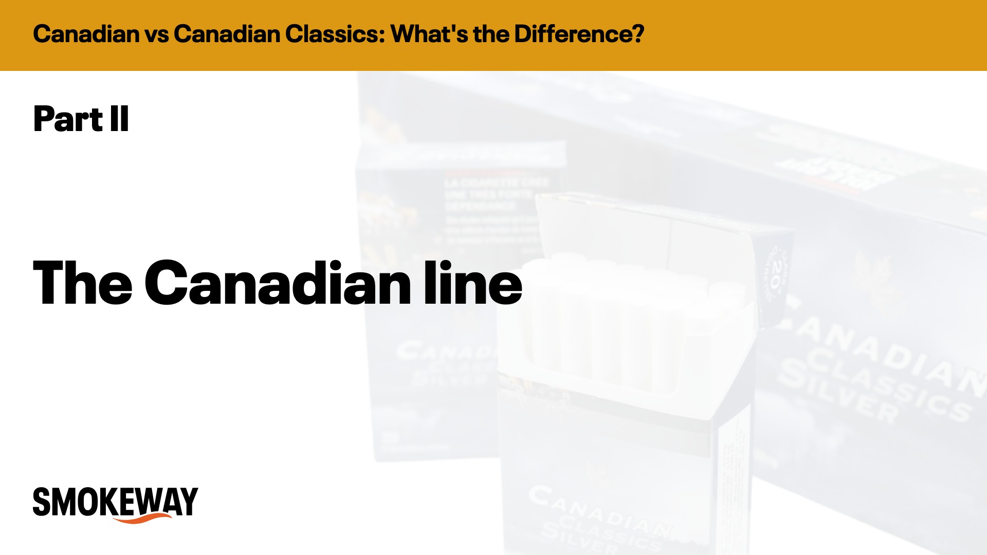 The Canadian line