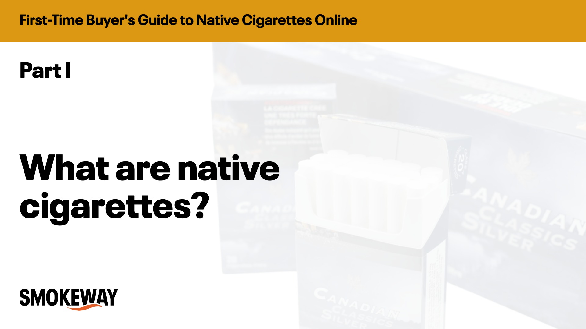What are native cigarettes?