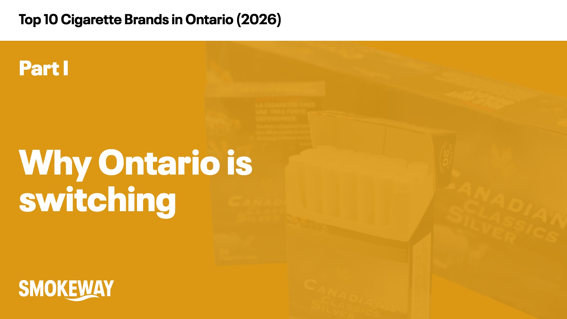 Why Ontario is switching