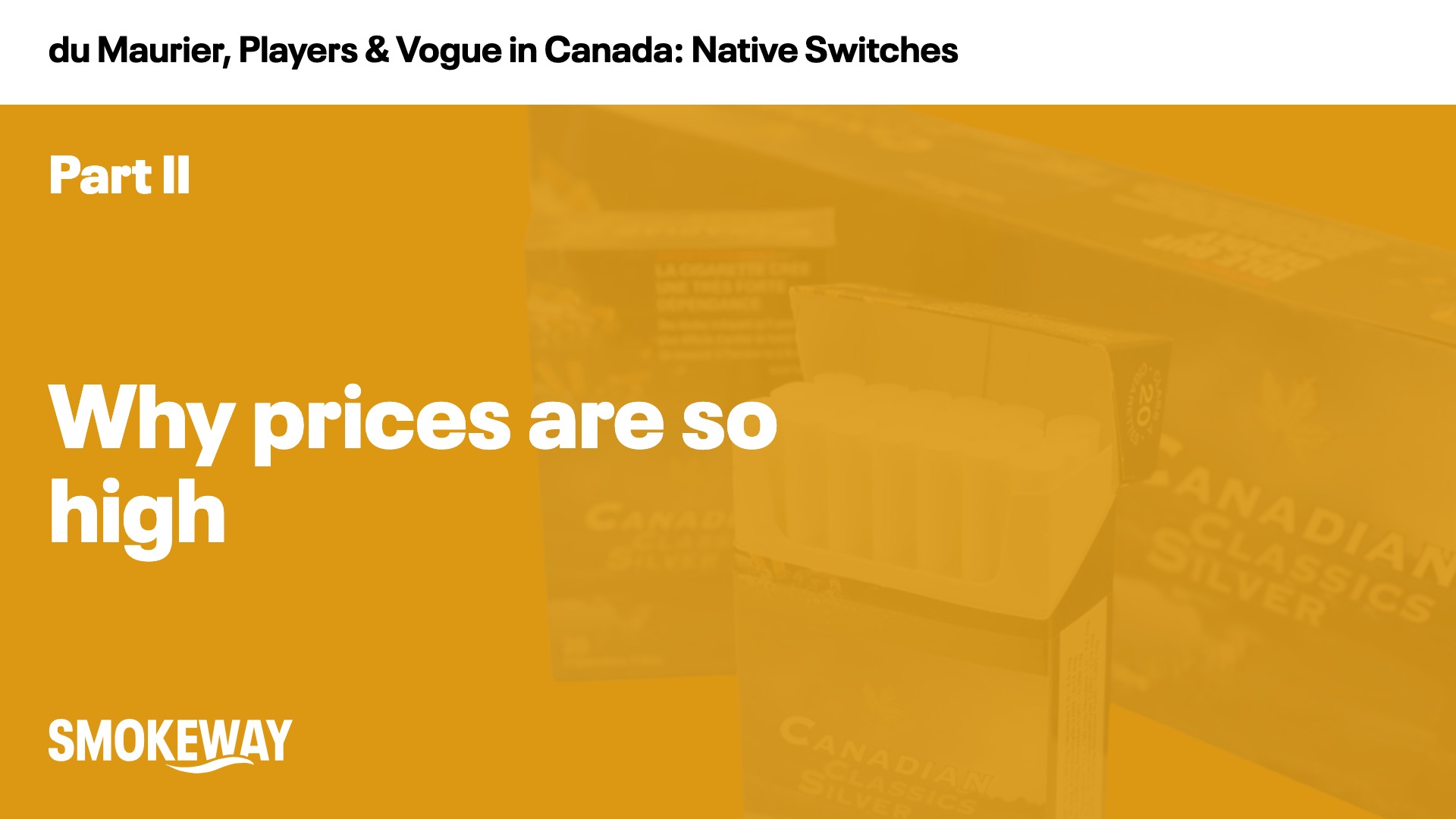 Why prices are so high