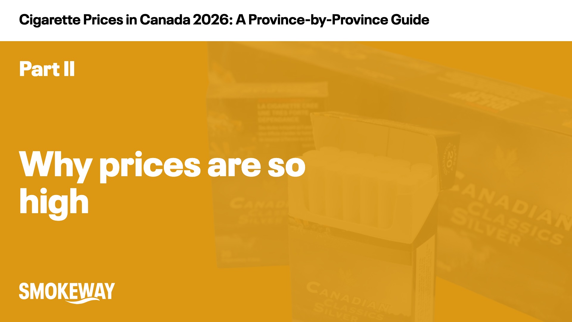 Why prices are so high